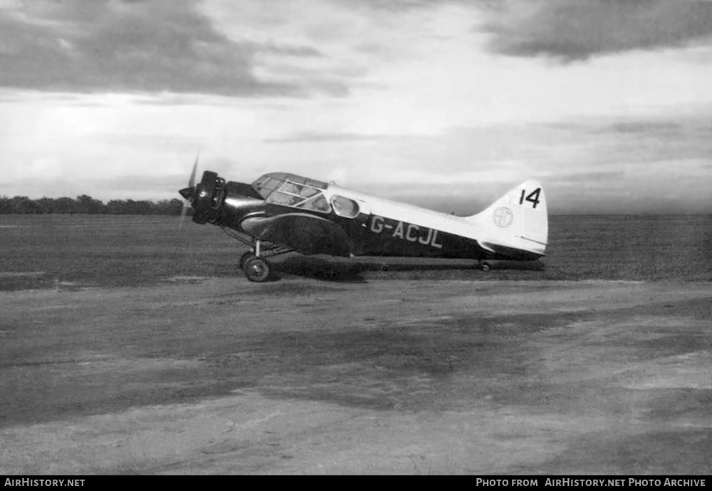 Aircraft Photo of G-ACJL | Airspeed AS-5A Courier | AirHistory.net #206450