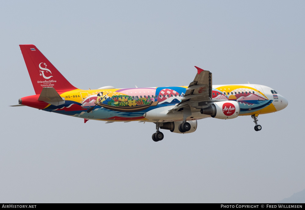 Aircraft Photo of HS-BBA | Airbus A320-216 | AirAsia | AirHistory.net #206453