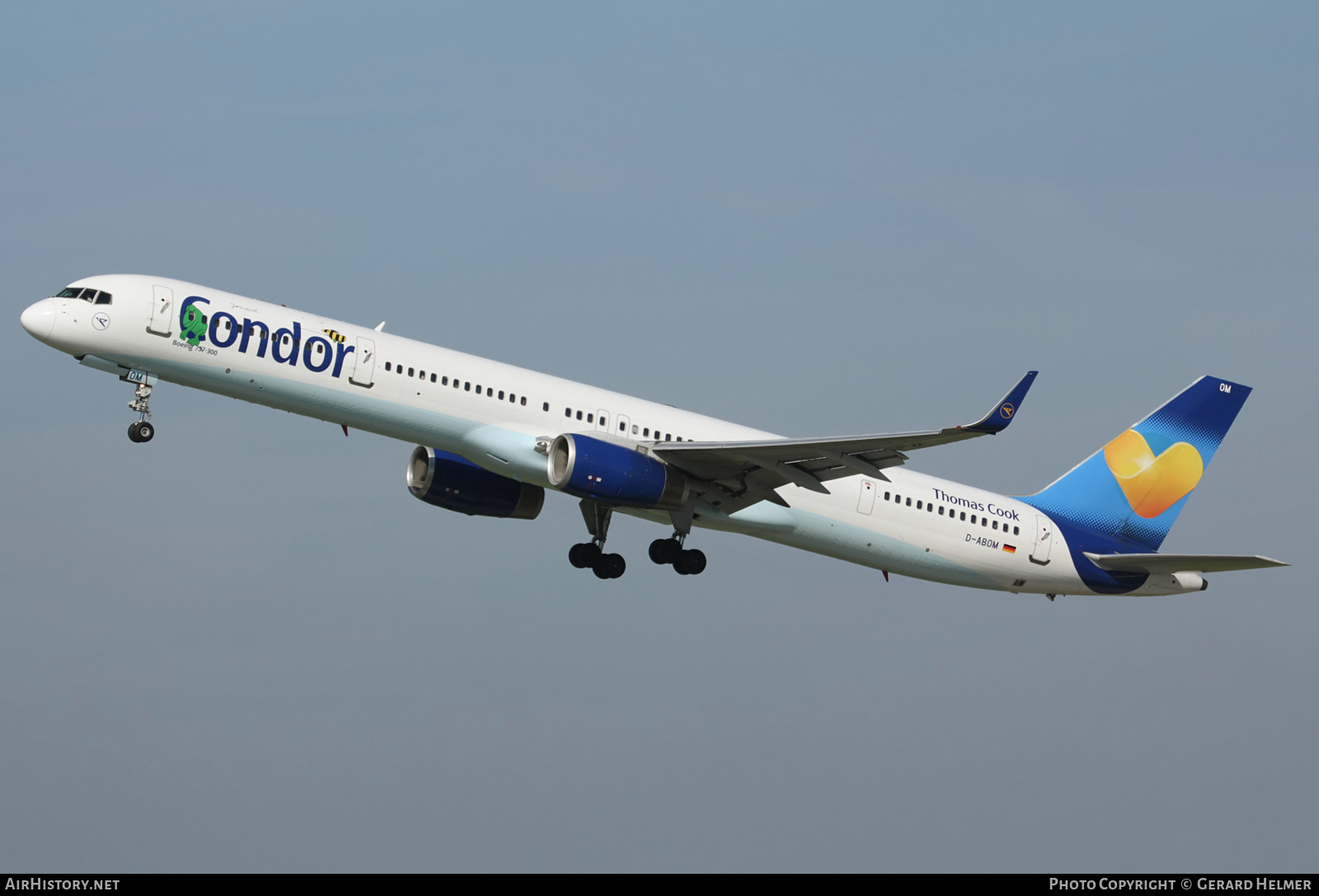 Aircraft Photo of D-ABOM | Boeing 757-330 | Condor Flugdienst | AirHistory.net #206456