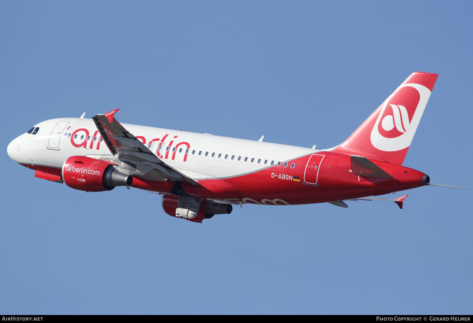 Aircraft Photo of D-ABGN | Airbus A319-112 | Air Berlin | AirHistory.net #206457