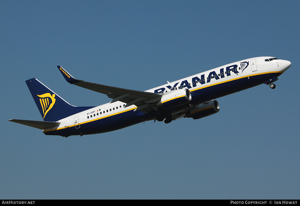 Aircraft Photo of EI-EBY | Boeing 737-8AS | Ryanair | AirHistory.net #206462