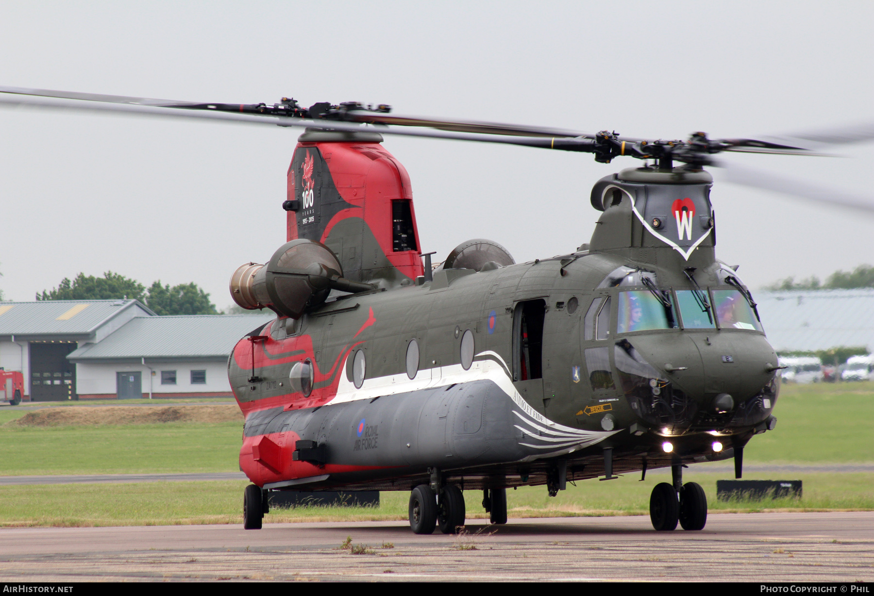 Aircraft Photo of ZA712 | Boeing Chinook HC2 (352) | UK - Air Force | AirHistory.net #206478