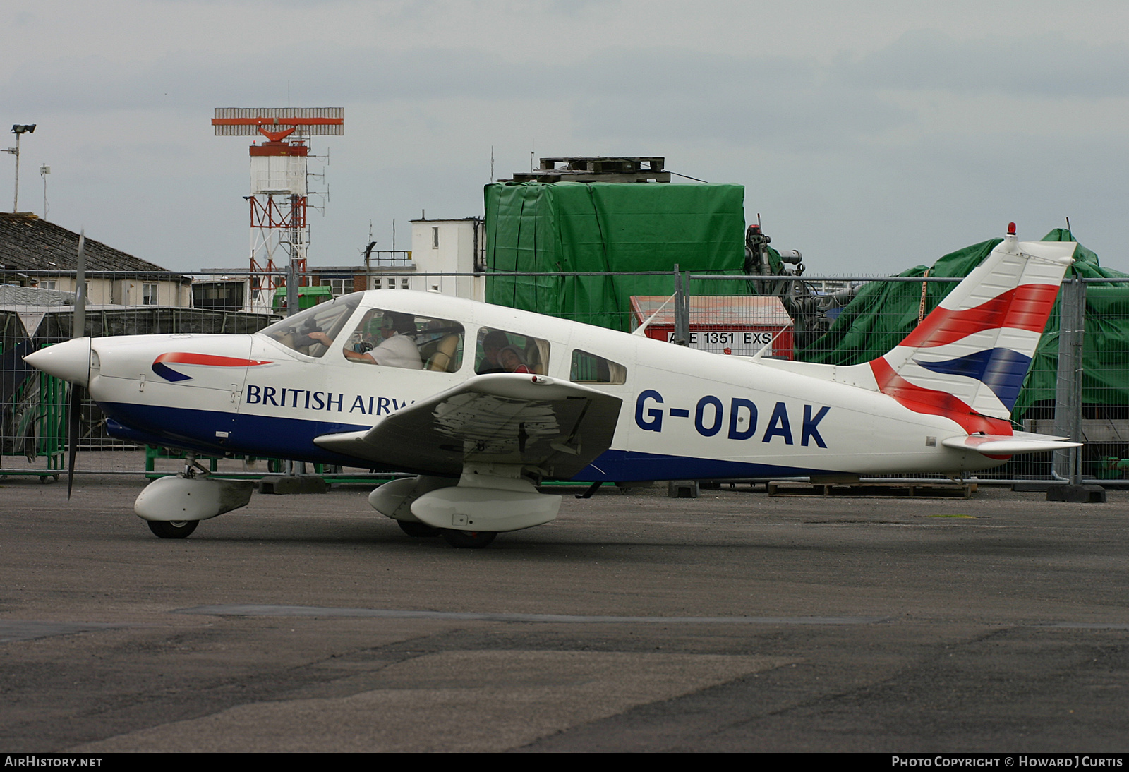 Aircraft Photo of G-ODAK | Piper PA-28-236 Dakota | British Airways Flying Club | AirHistory.net #206490