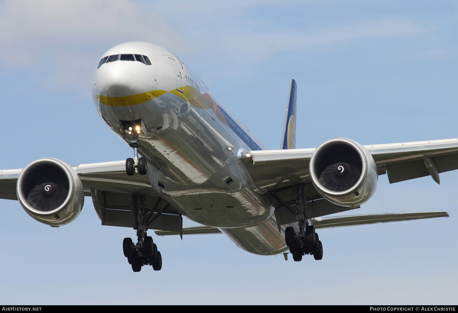 Aircraft Photo of VT-JEH | Boeing 777-35R/ER | Jet Airways | AirHistory.net #206491