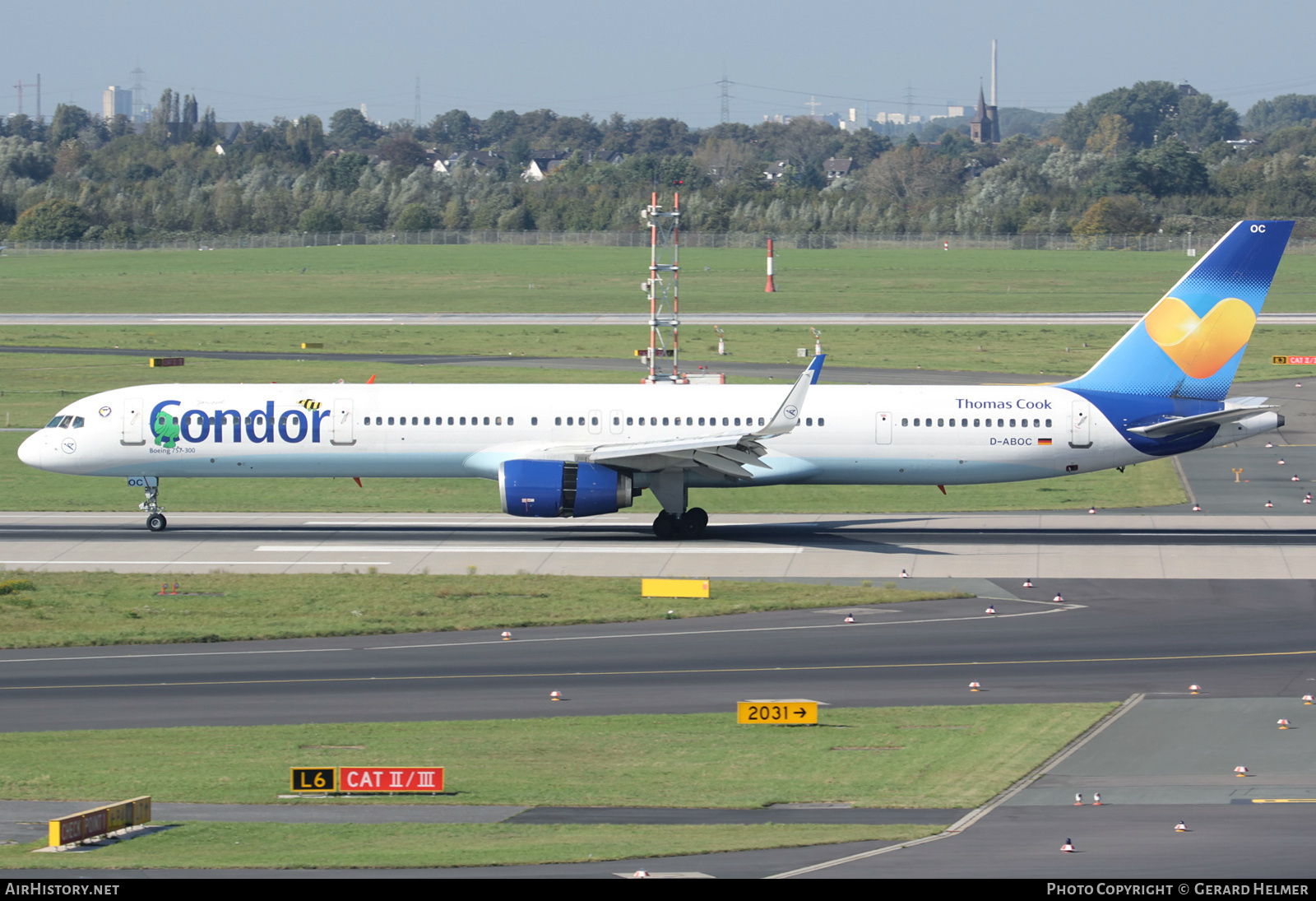 Aircraft Photo of D-ABOC | Boeing 757-330 | Condor Flugdienst | AirHistory.net #206506