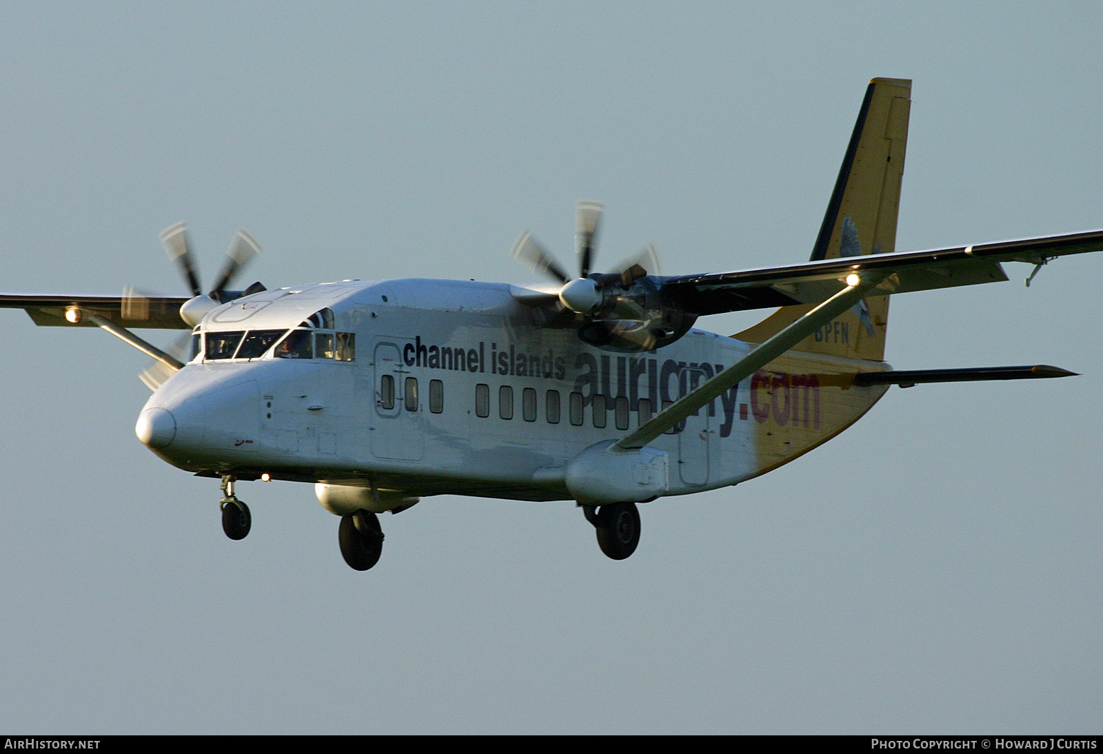 Aircraft Photo of G-BPFN | Short 360-300 | Aurigny Air Services | AirHistory.net #206521