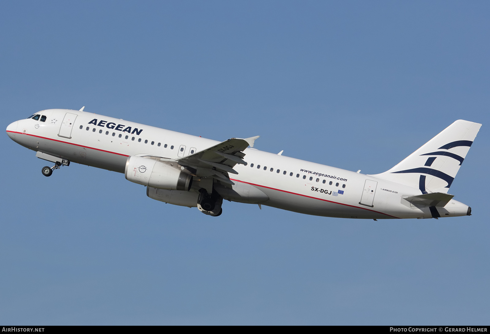 Aircraft Photo of SX-DGJ | Airbus A320-232 | Aegean Airlines | AirHistory.net #206533
