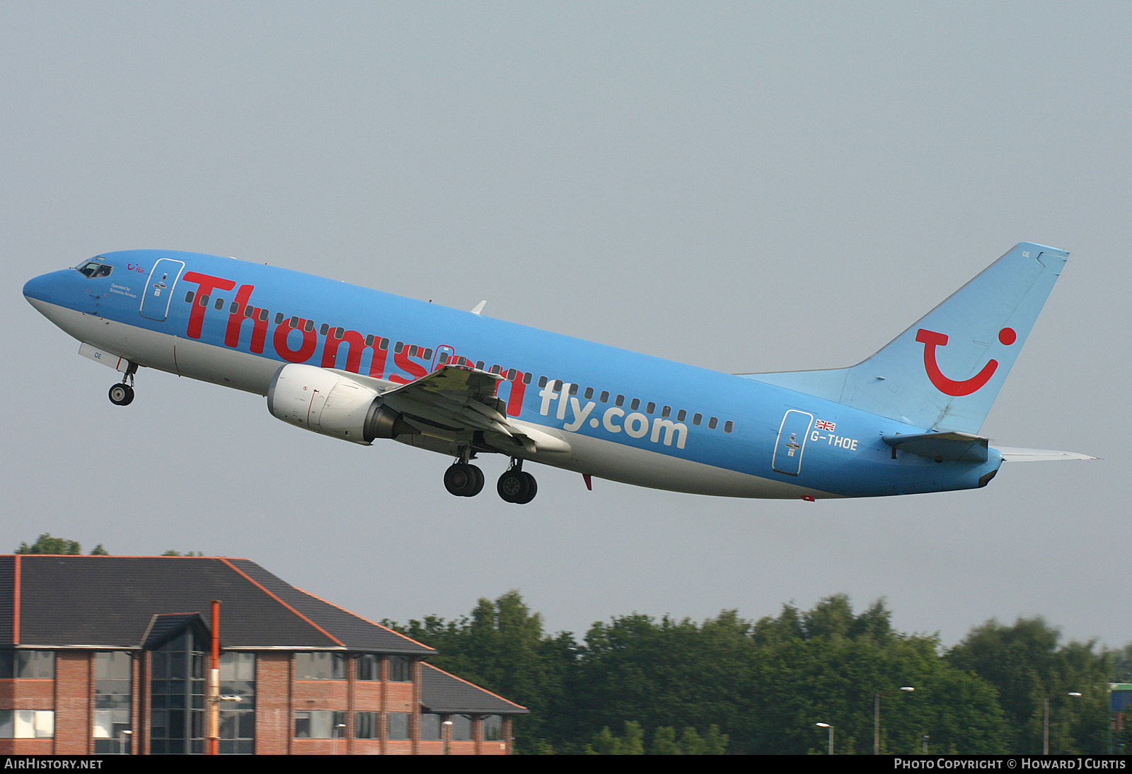 Aircraft Photo of G-THOE | Boeing 737-3Q8 | Thomsonfly | AirHistory.net #206540