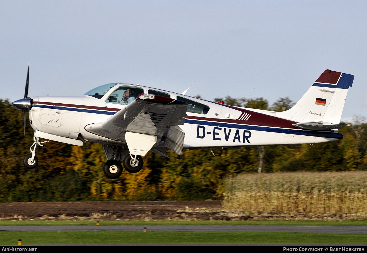Aircraft Photo of D-EVAR | Beech F33A Bonanza | AirHistory.net #206544