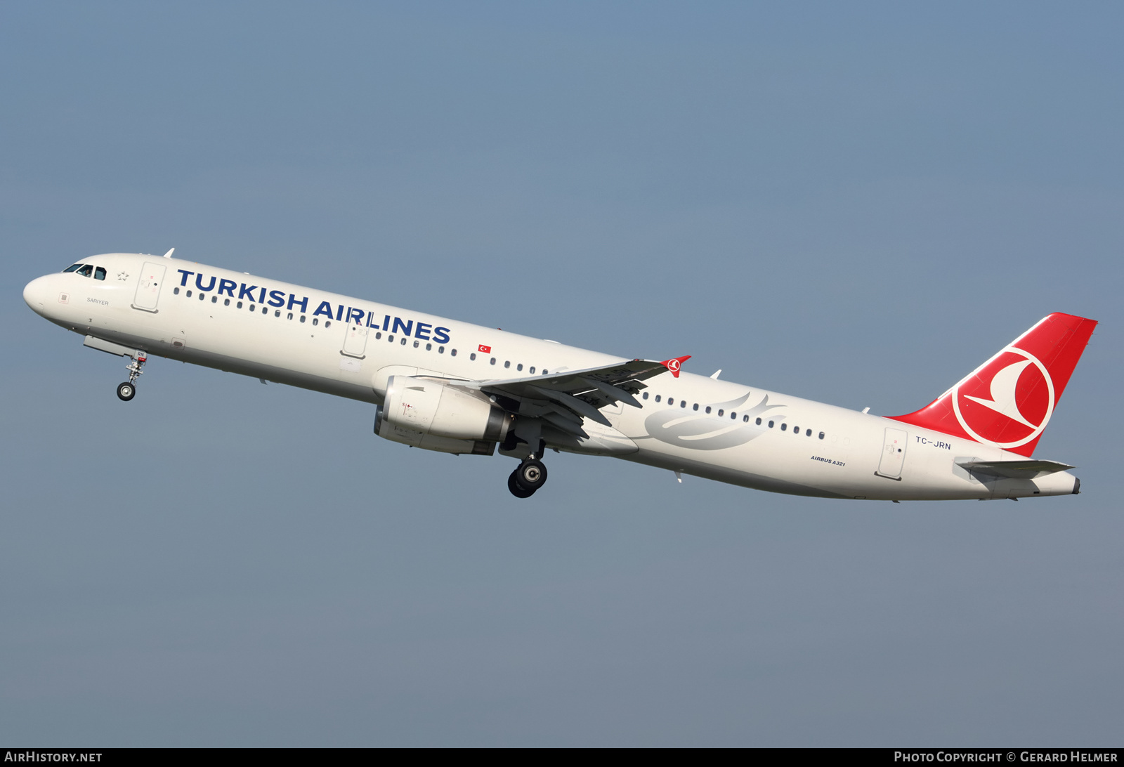 Aircraft Photo of TC-JRN | Airbus A321-231 | Turkish Airlines | AirHistory.net #206602