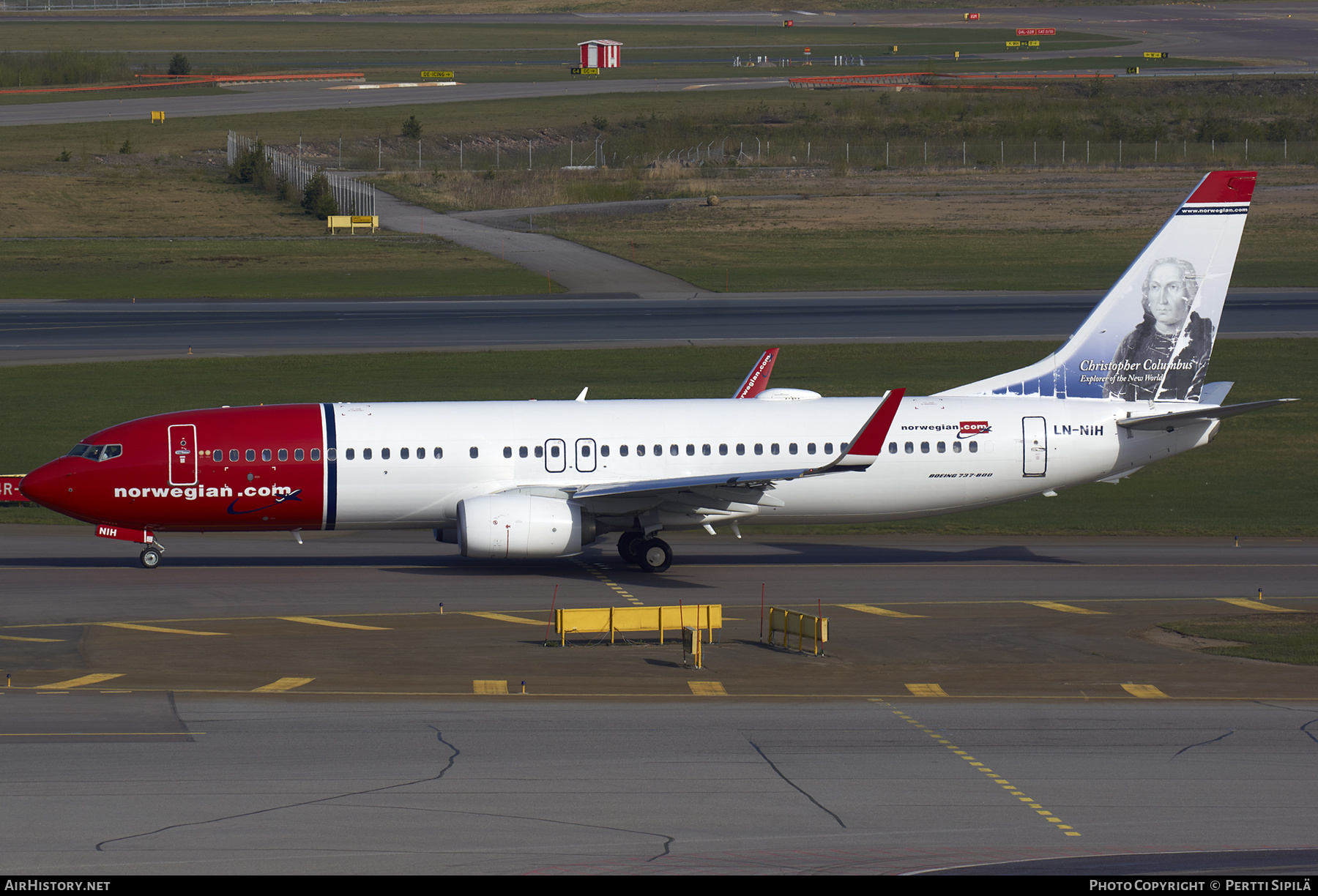 Aircraft Photo of LN-NIH | Boeing 737-8JP | Norwegian | AirHistory.net #206619