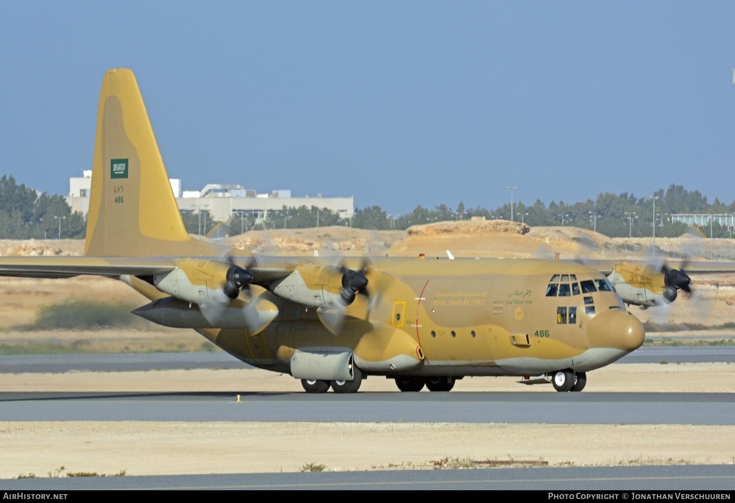 Aircraft Photo of 486 | Lockheed C-130H Hercules | Saudi Arabia - Air Force | AirHistory.net #206632