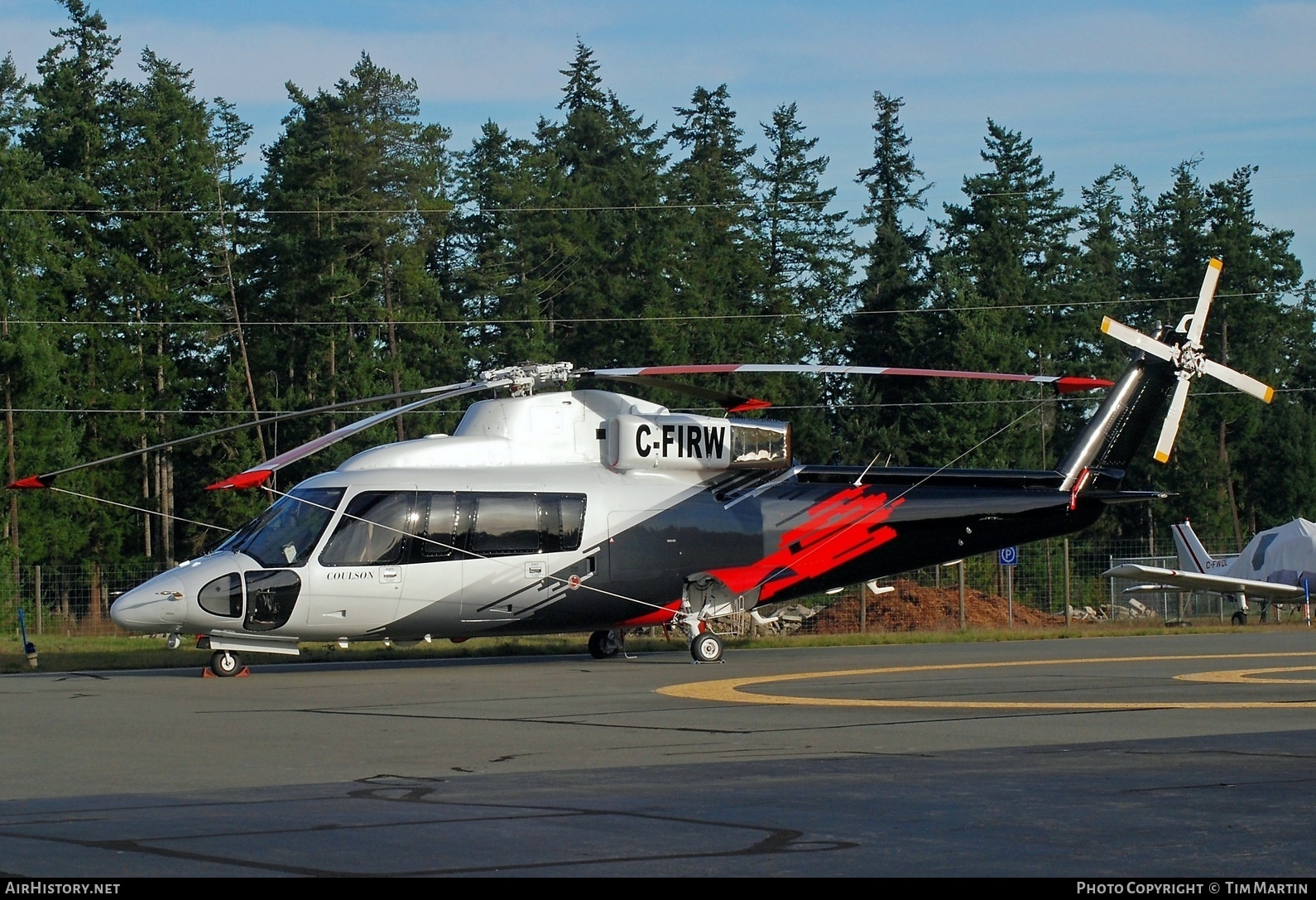 Aircraft Photo of C-FIRW | Sikorsky S-76B | Coulson Flying Tankers | AirHistory.net #206651