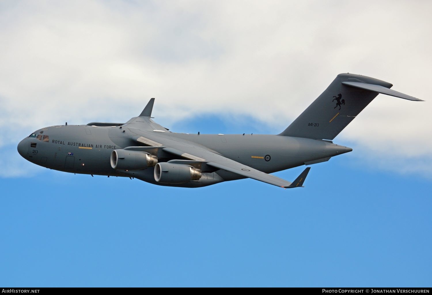 Aircraft Photo of A41-213 | Boeing C-17A Globemaster III | Australia - Air Force | AirHistory.net #206656