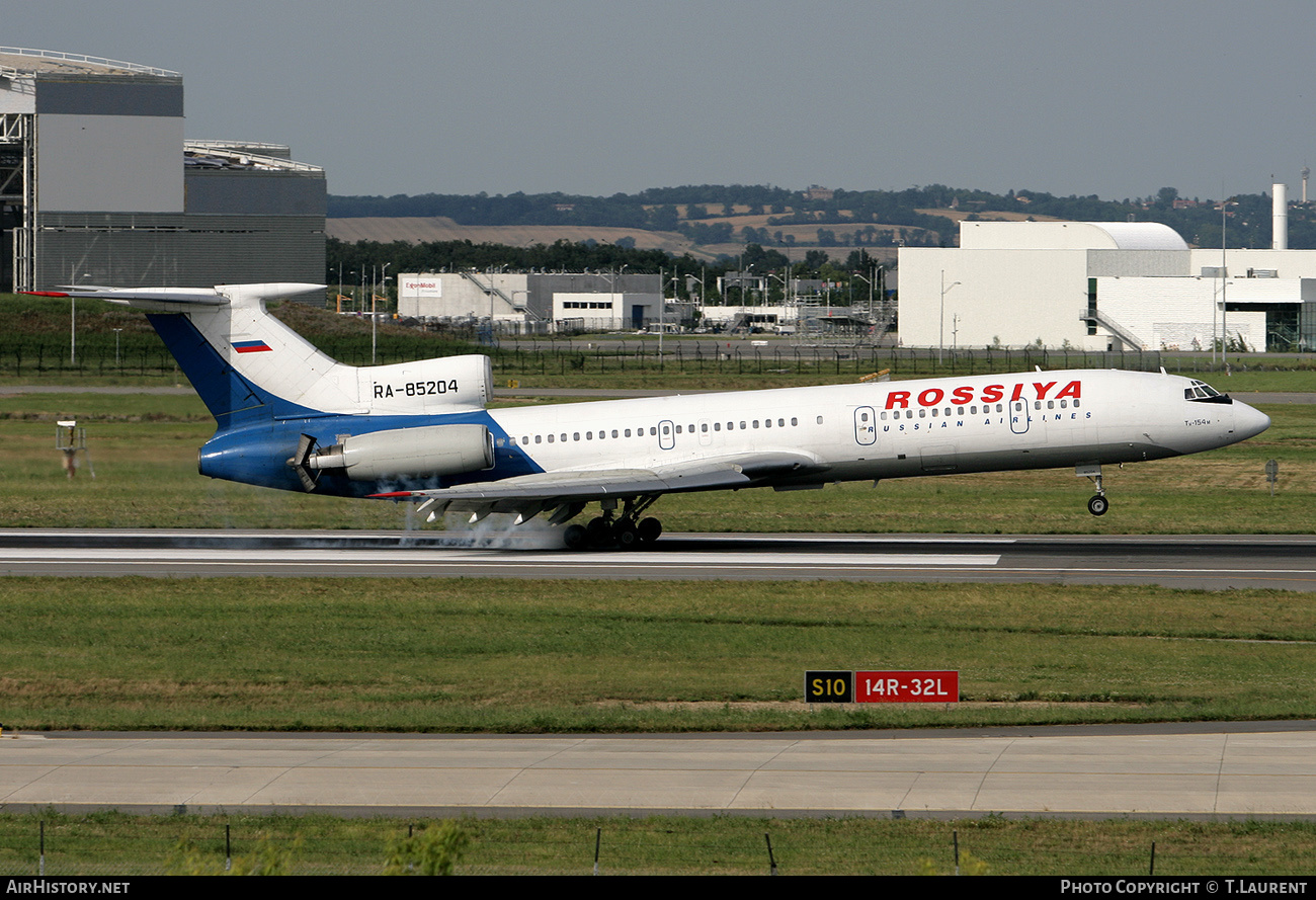 Aircraft Photo of RA-85204 | Tupolev Tu-154M | Rossiya - Russian Airlines | AirHistory.net #206669