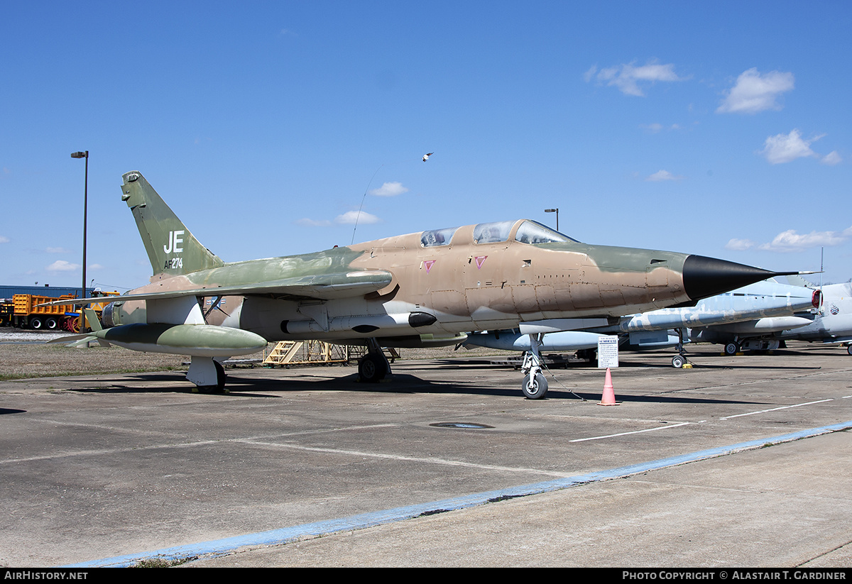 Aircraft Photo of 63-8274 / AF274 | Republic F-105G Thunderchief | USA - Air Force | AirHistory.net #206676