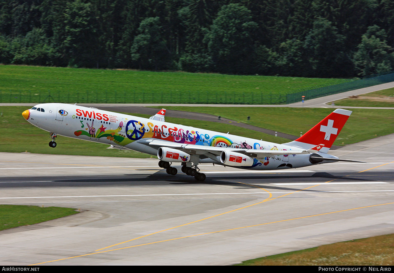 Aircraft Photo of HB-JMJ | Airbus A340-313 | Swiss International Air Lines | AirHistory.net #206678
