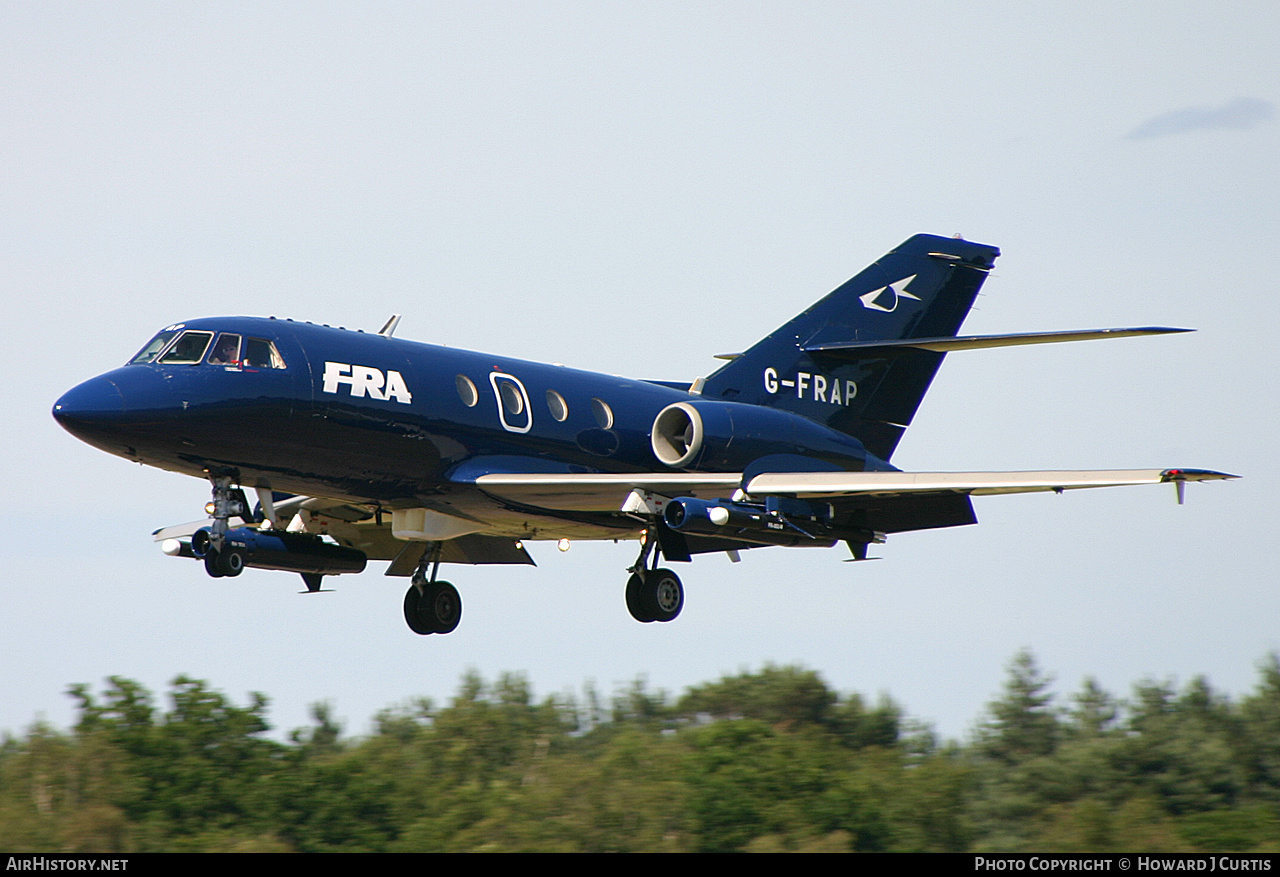 Aircraft Photo of G-FRAP | Dassault Falcon 20D | FRA - FR Aviation | AirHistory.net #206680