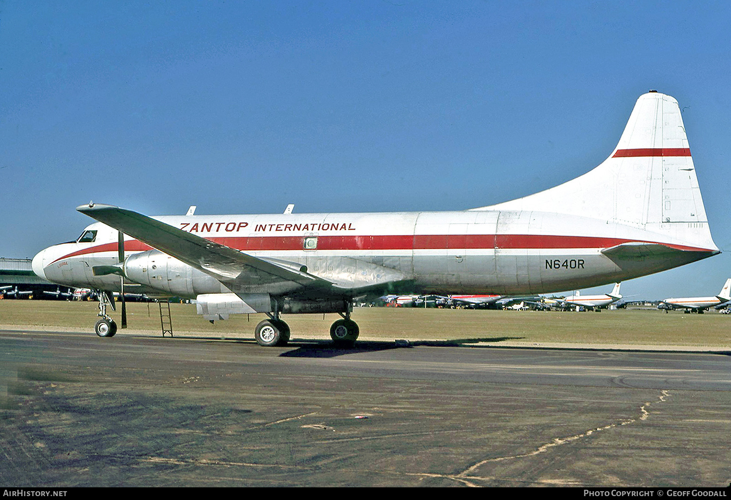 Aircraft Photo of N640R | Convair 640/F | Zantop International Airlines | AirHistory.net #206748