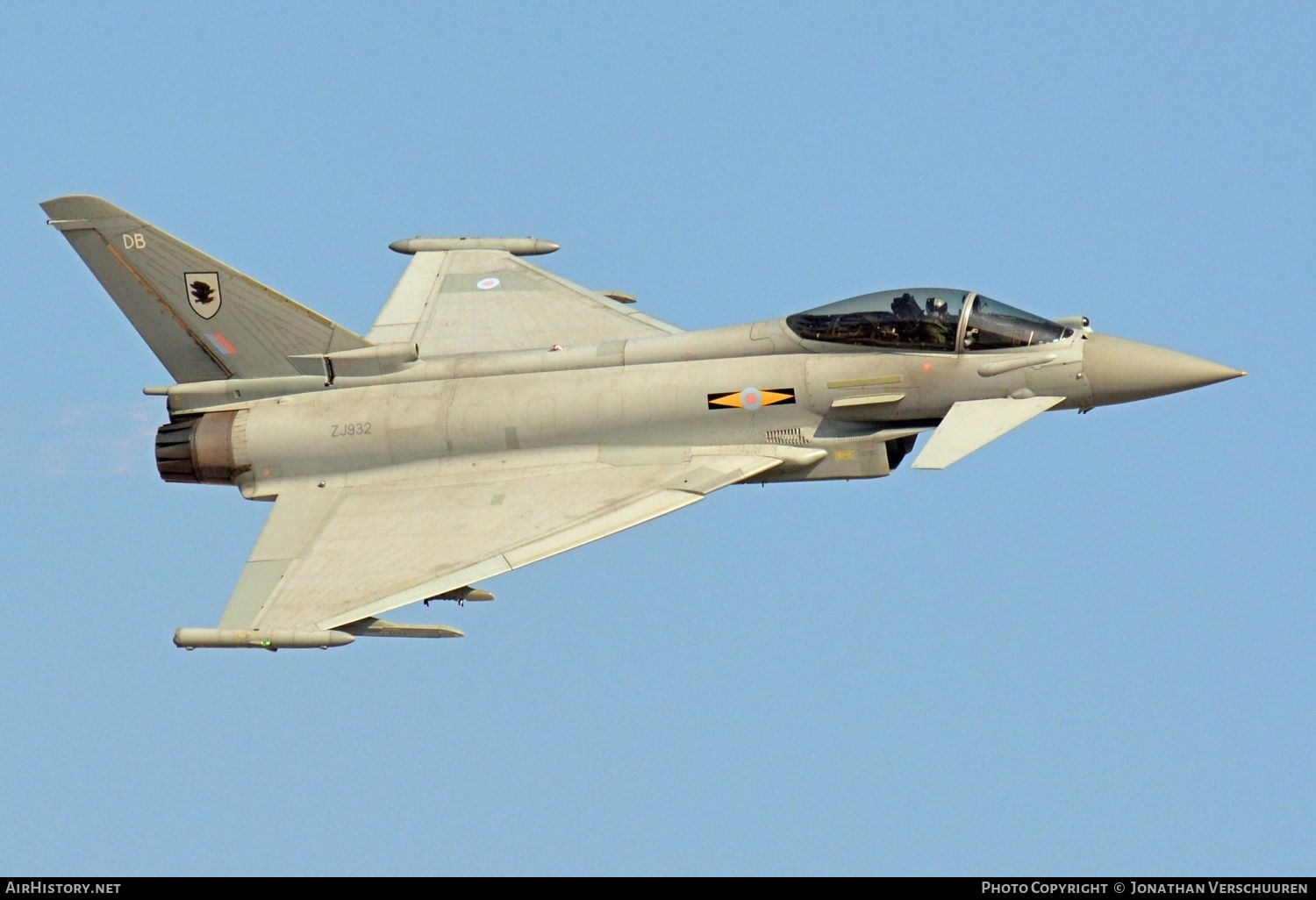 Aircraft Photo of ZJ932 | Eurofighter EF-2000 Typhoon FGR4 | UK - Air Force | AirHistory.net #206774