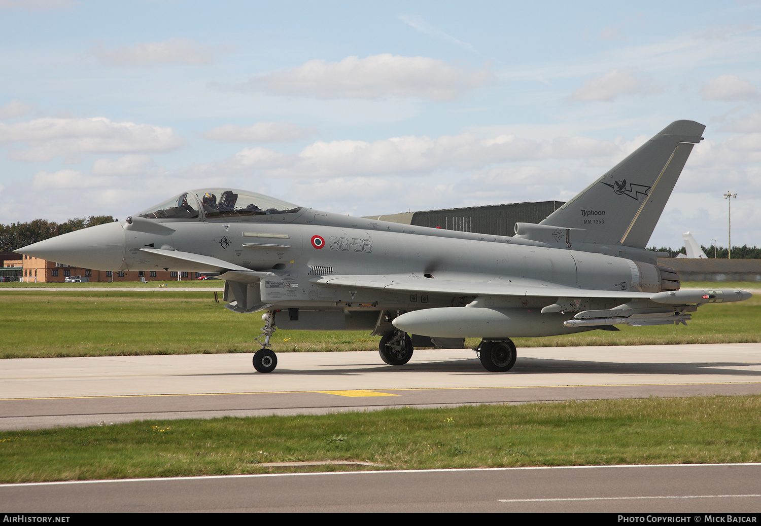 Aircraft Photo of MM7353 | Eurofighter F-2000A Typhoon | Italy - Air Force | AirHistory.net #206779