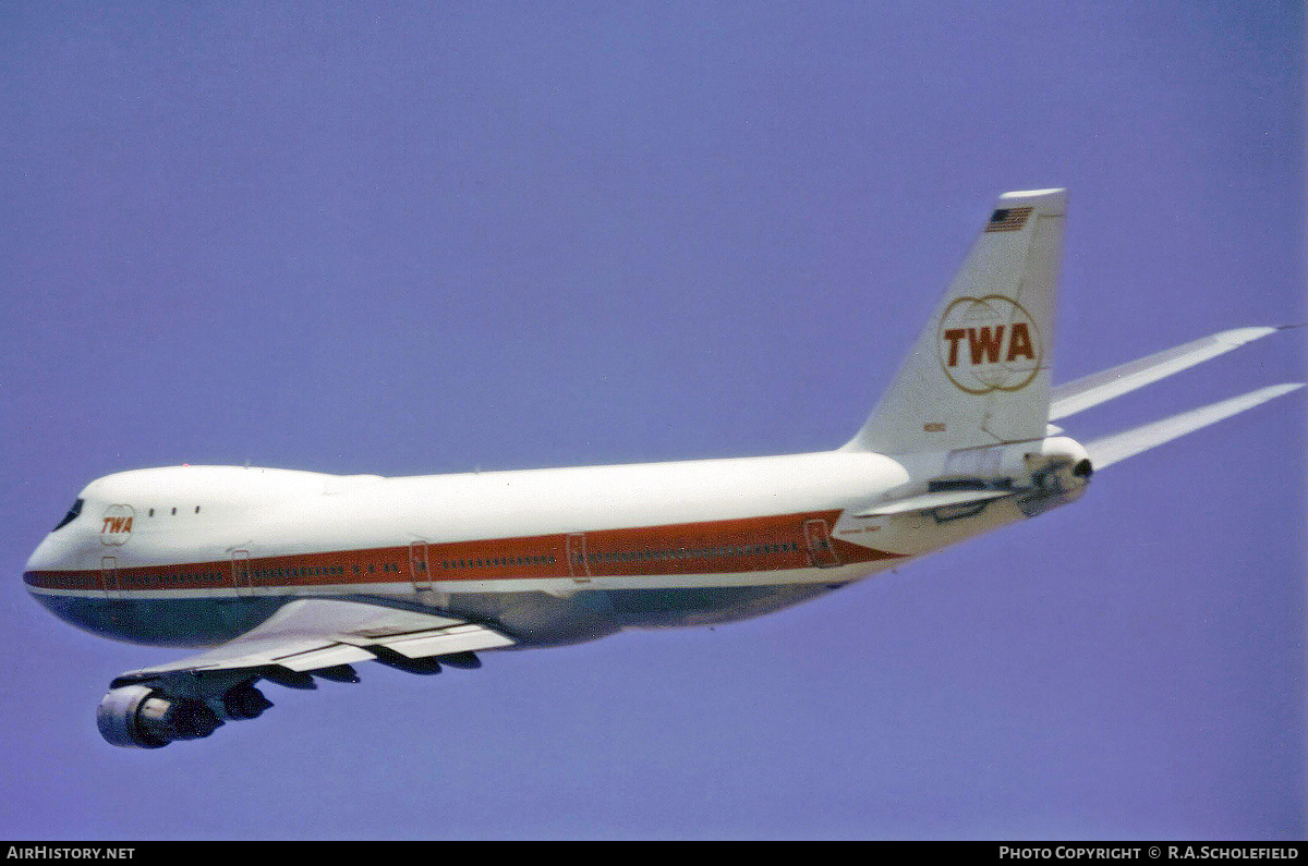 Aircraft Photo of N53110 | Boeing 747-131 | Trans World Airlines - TWA | AirHistory.net #206786