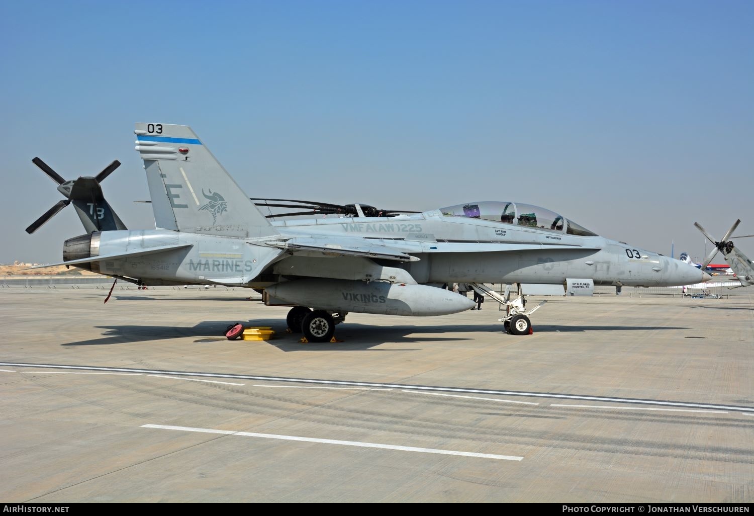 Aircraft Photo of 165412 | McDonnell Douglas F/A-18D Hornet | USA - Marines | AirHistory.net #206789