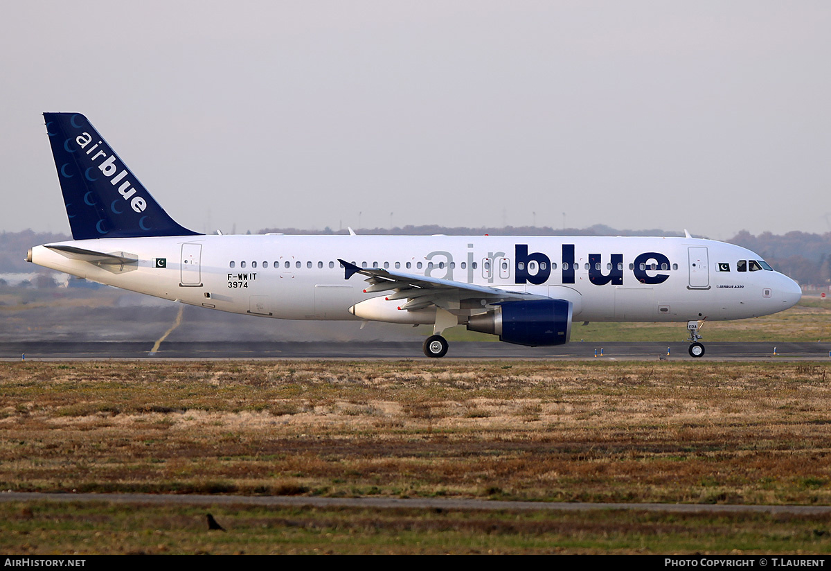 Aircraft Photo of F-WWIT | Airbus A320-214 | Airblue | AirHistory.net #206794