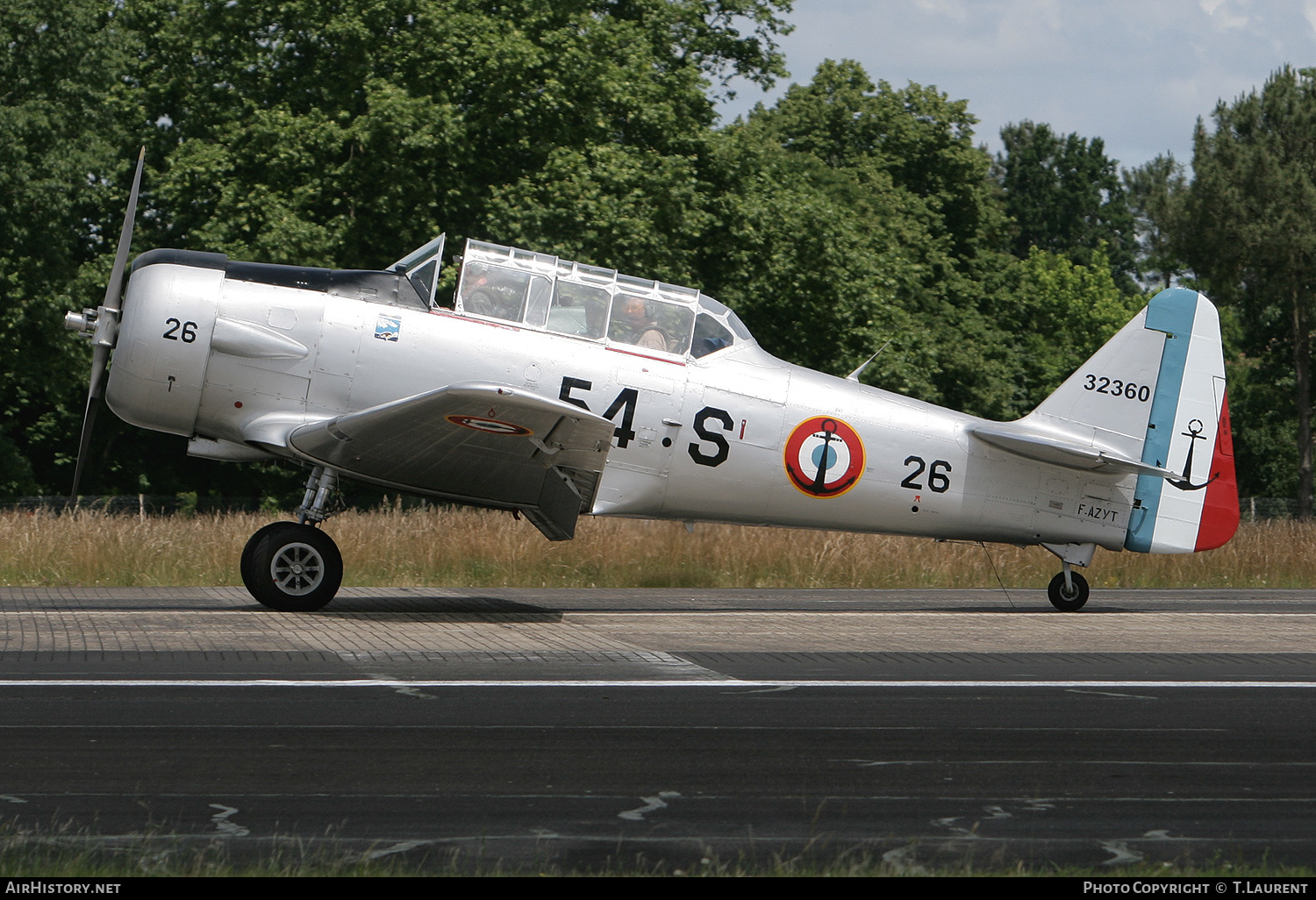 Aircraft Photo of F-AZYT / 32360 | North American AT-6C Texan | France - Navy | AirHistory.net #206796