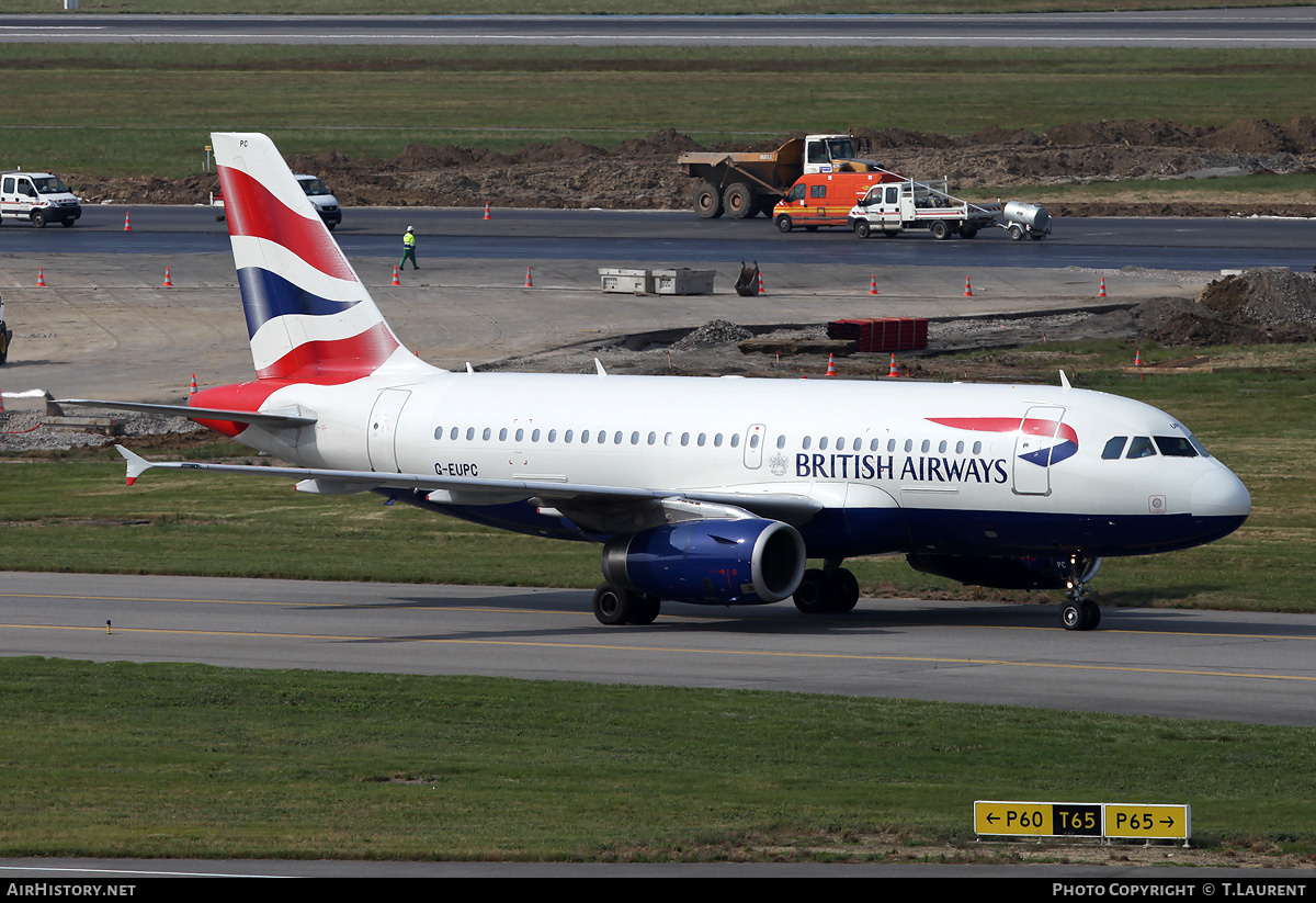 Aircraft Photo of G-EUPC | Airbus A319-131 | British Airways | AirHistory.net #206797