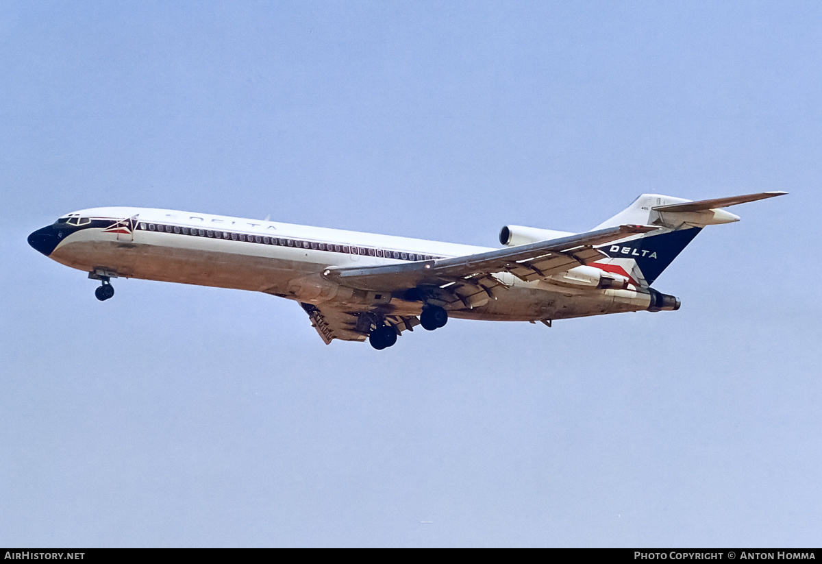 Aircraft Photo of N405DA | Boeing 727-232/Adv | Delta Air Lines | AirHistory.net #206800