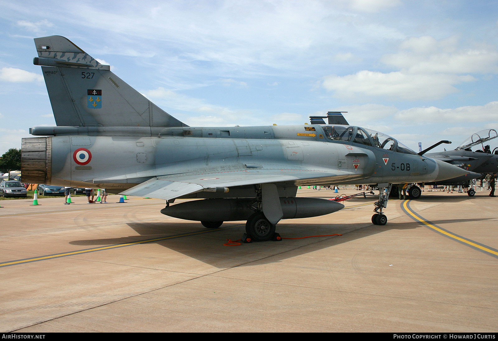 Aircraft Photo of 527 | Dassault Mirage 2000B | France - Air Force | AirHistory.net #206807