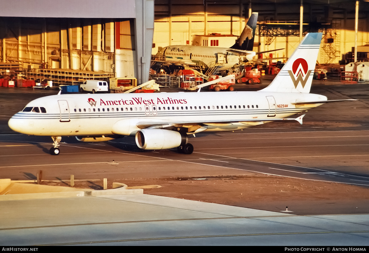 Aircraft Photo of N629AW | Airbus A320-231 | America West Airlines | AirHistory.net #206820