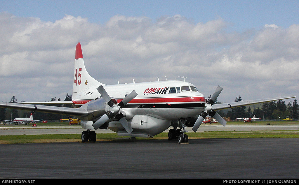 Aircraft Photo of C-FEKF | Convair 580/AT | Conair Aviation | AirHistory.net #206831