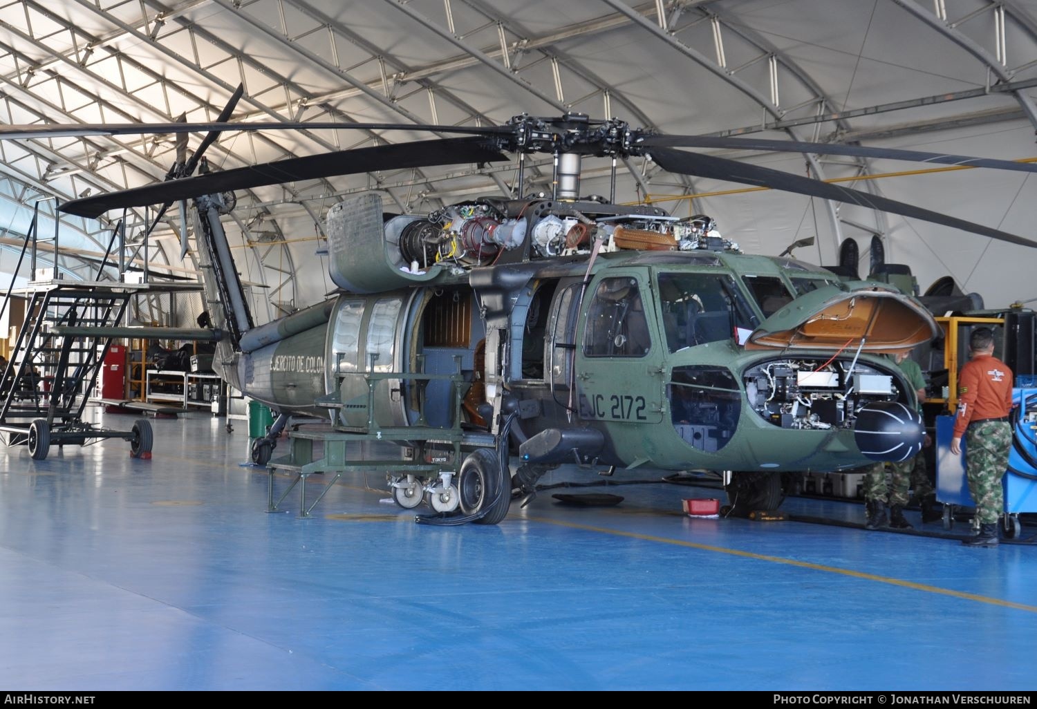 Aircraft Photo of EJC2172 | Sikorsky UH-60L Black Hawk (S-70A) | Colombia - Army | AirHistory.net #206843