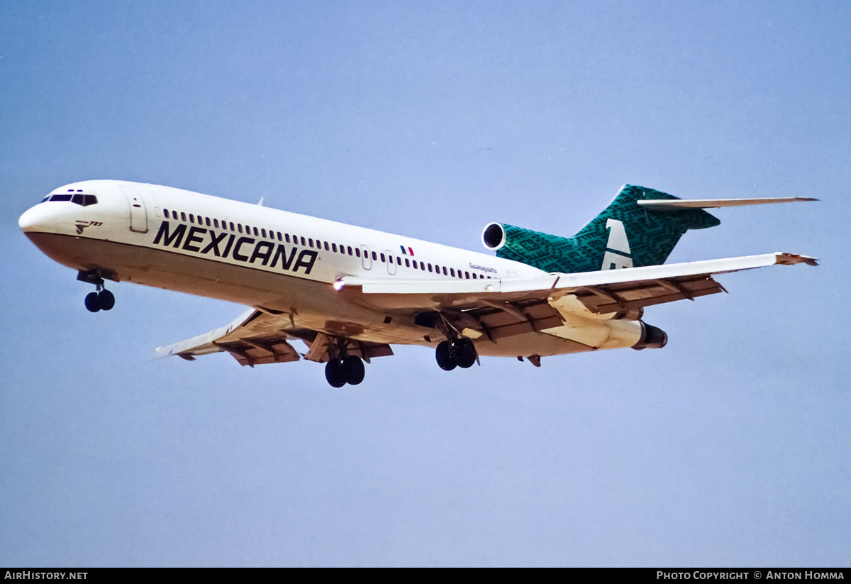 Aircraft Photo of XA-MEC | Boeing 727-264/Adv | Mexicana | AirHistory.net #206855