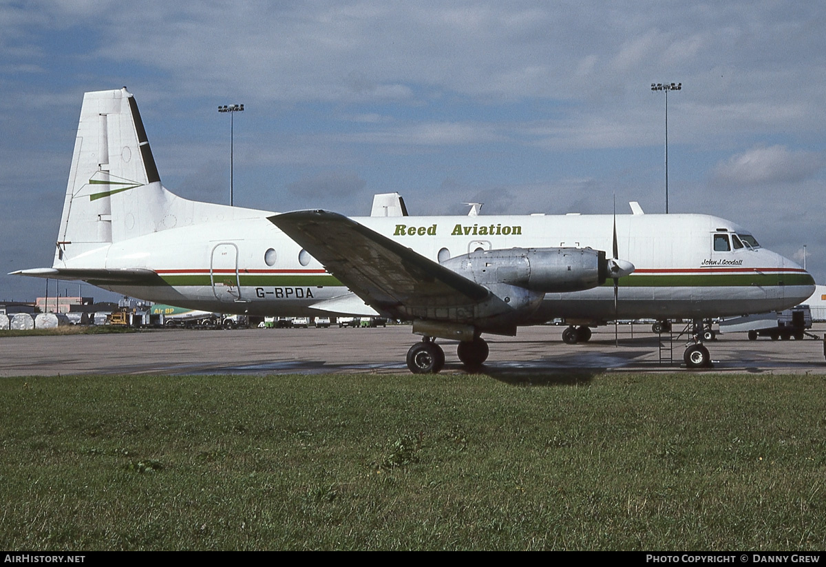 Aircraft Photo of G-BPDA | British Aerospace BAe-748 Srs2A/334 | Reed Aviation | AirHistory.net #206858