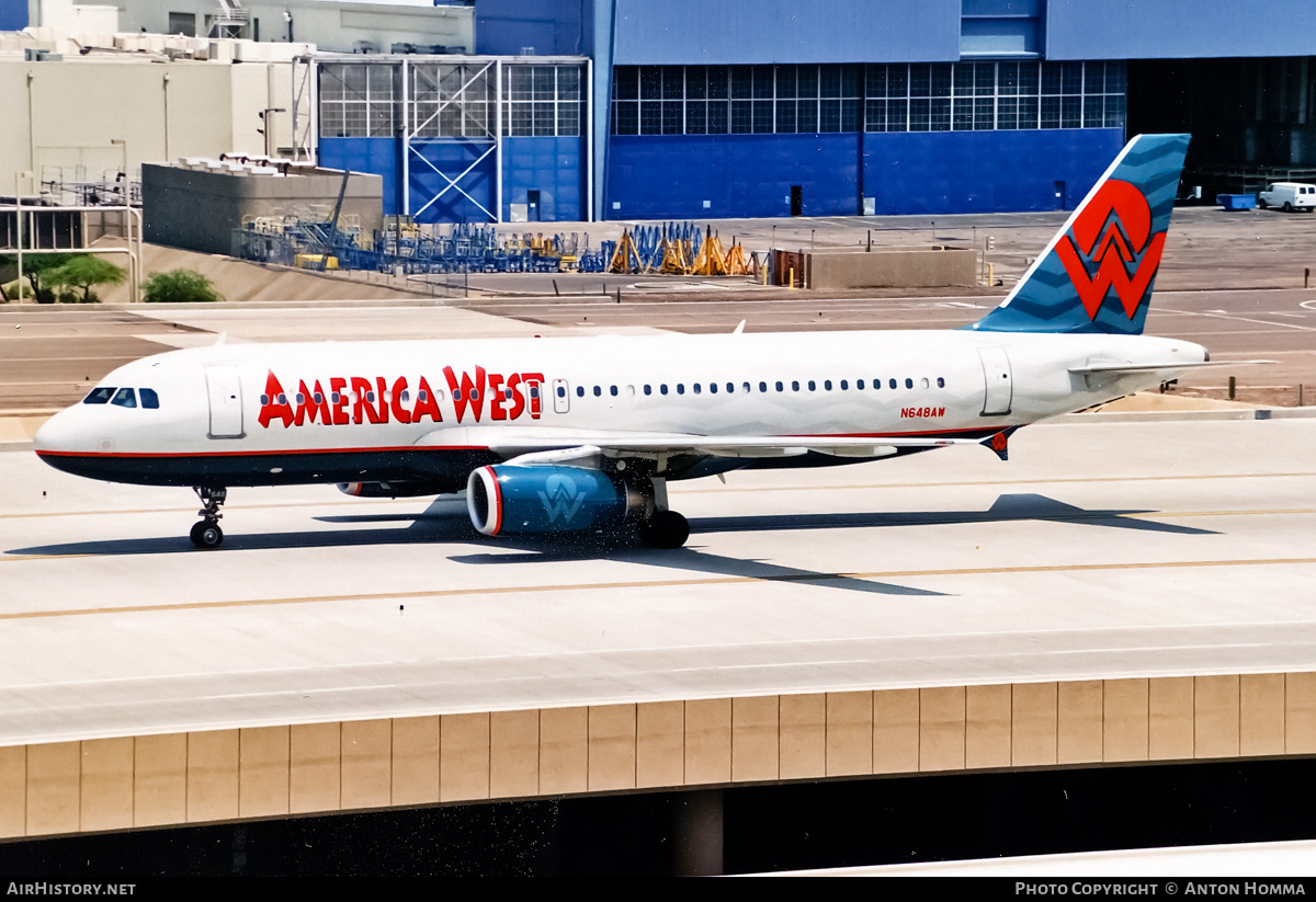 Aircraft Photo of N648AW | Airbus A320-232 | America West Airlines | AirHistory.net #206862