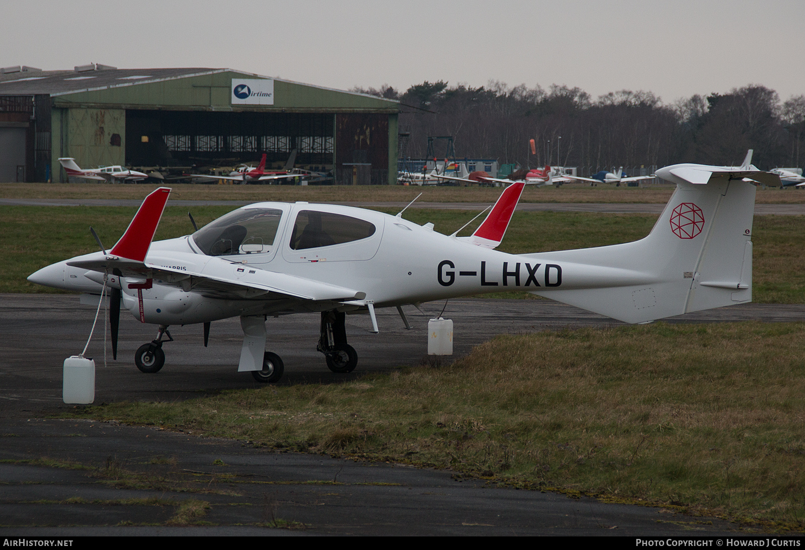 Aircraft Photo of G-LHXD | Diamond DA42 NG Twin Star | L3Harris Airline Academy | AirHistory.net #206864