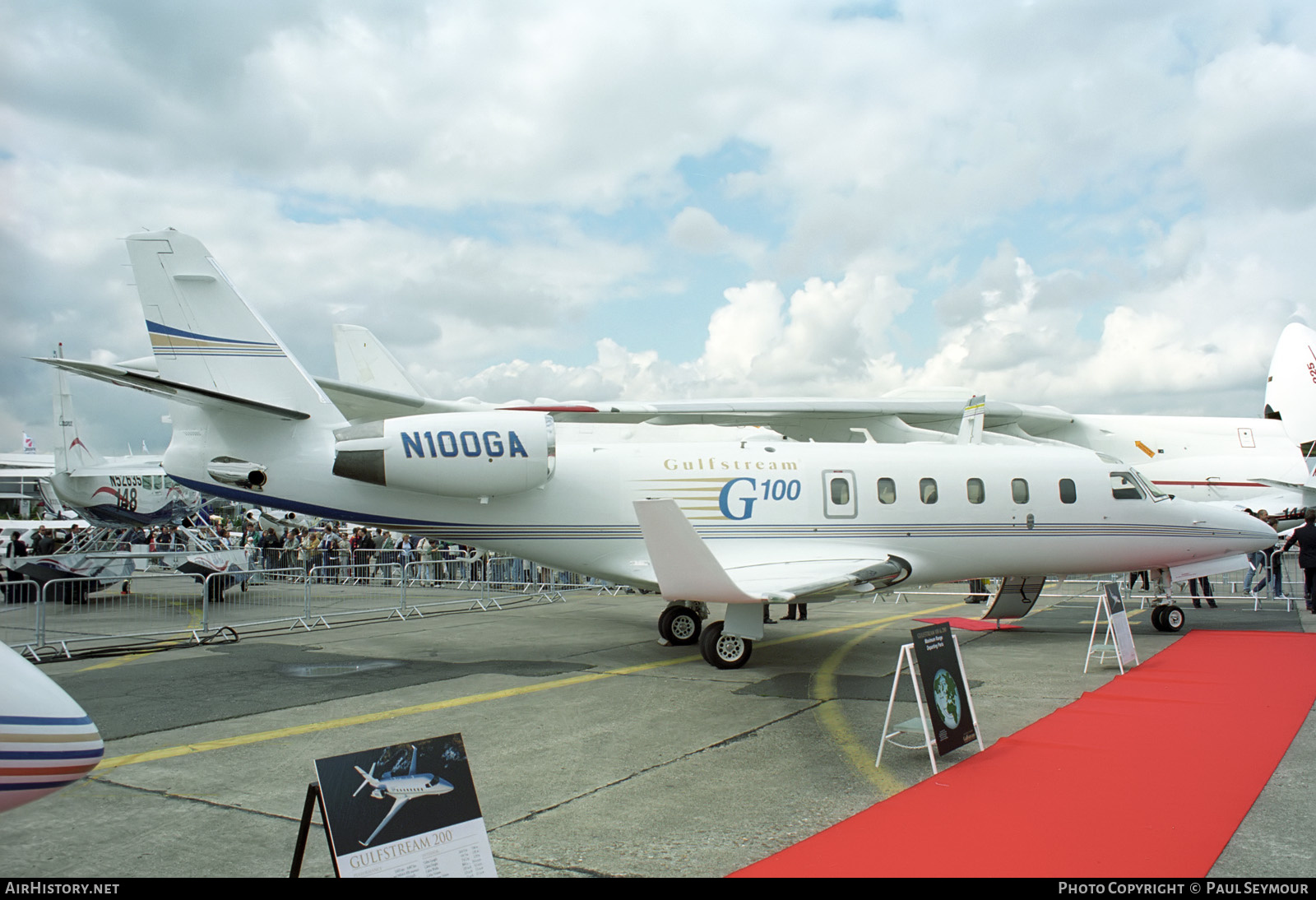 Aircraft Photo of N100GA | Israel Aircraft Industries IAI-1125A Astra SPx | AirHistory.net #206869