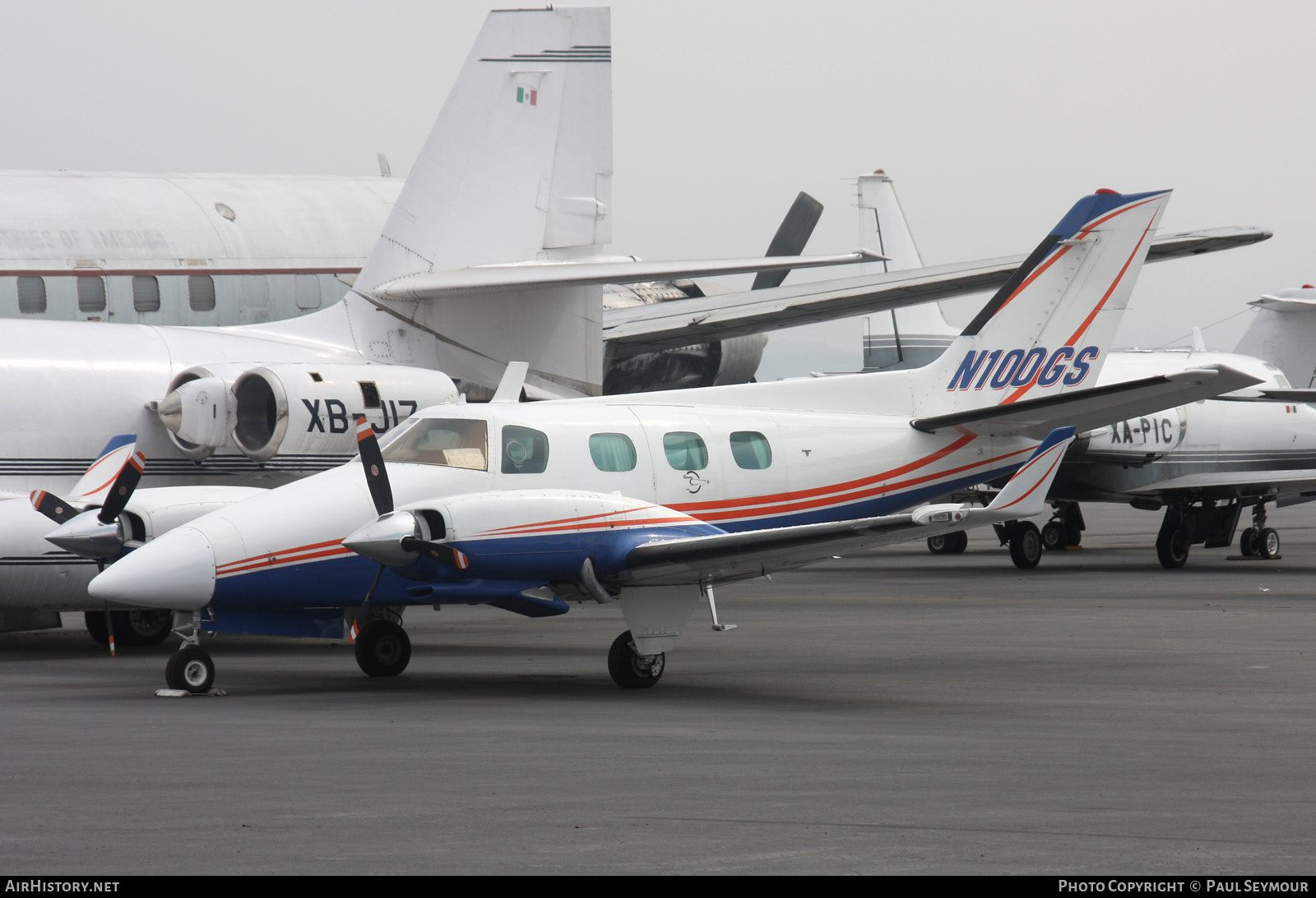 Aircraft Photo of N100GS | Beech B60/WL Duke | AirHistory.net #206877