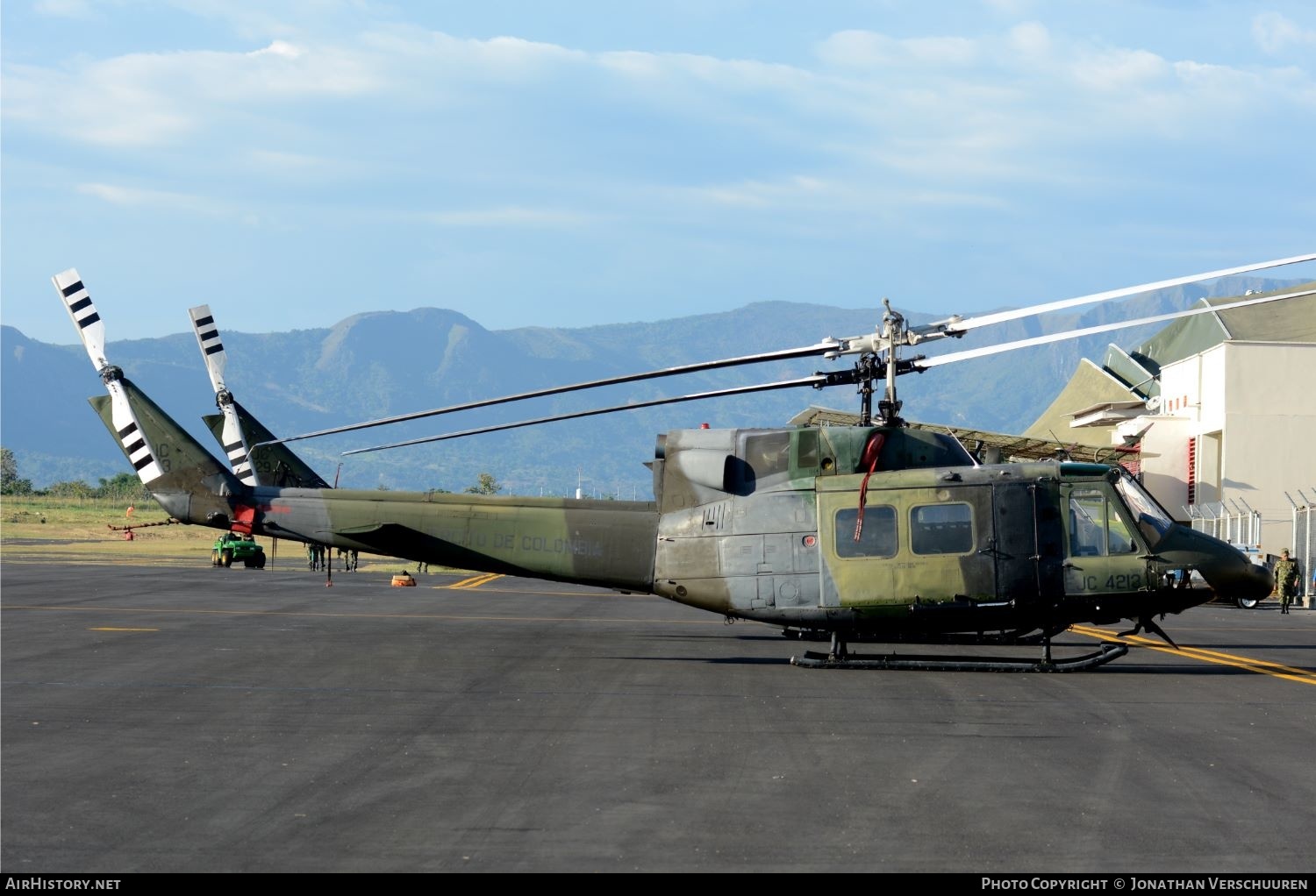 Aircraft Photo of EJC4213 | Bell UH-1N Iroquois | Colombia - Army | AirHistory.net #206879