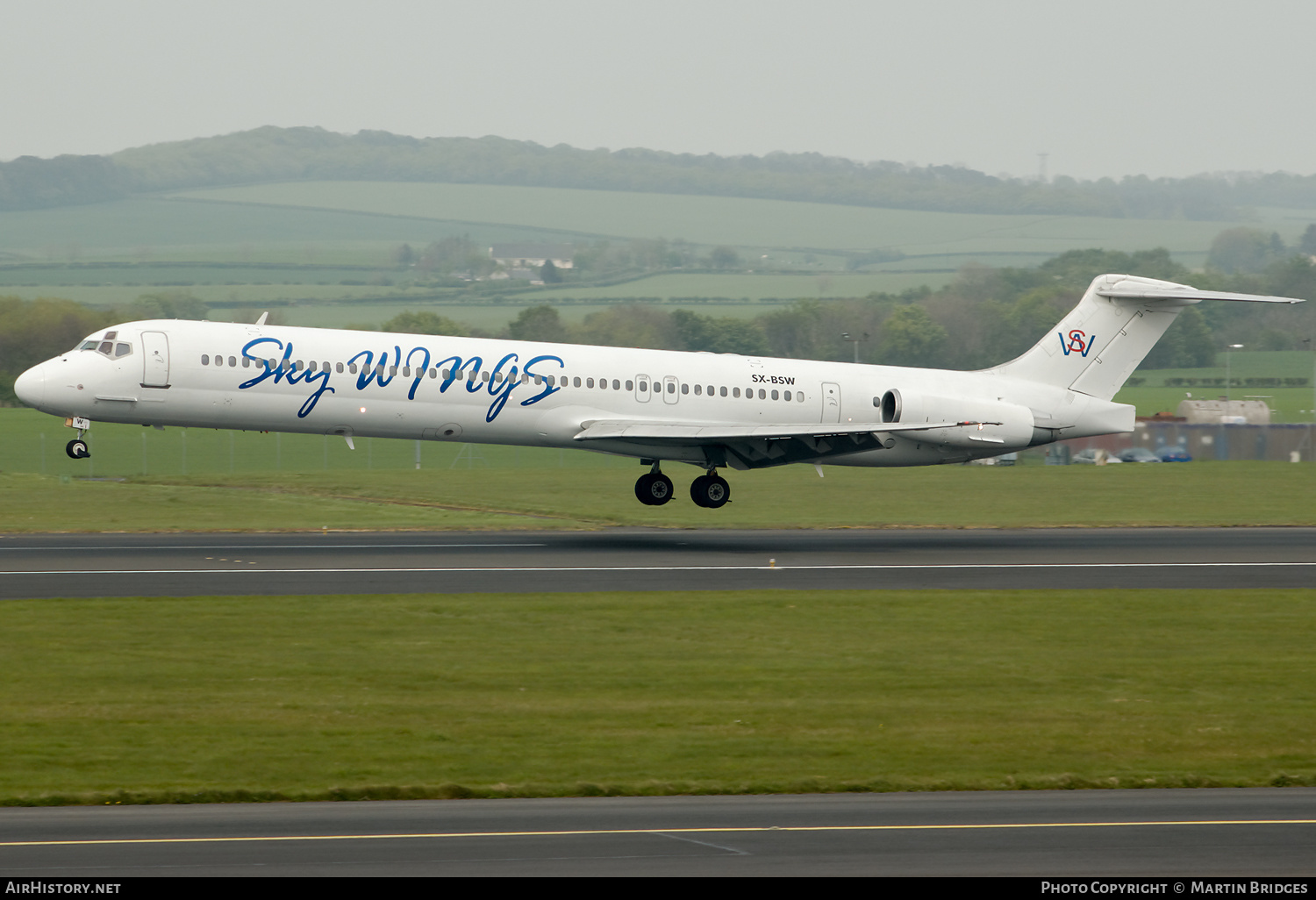 Aircraft Photo of SX-BSW | McDonnell Douglas MD-83 (DC-9-83) | Sky Wings | AirHistory.net #206880