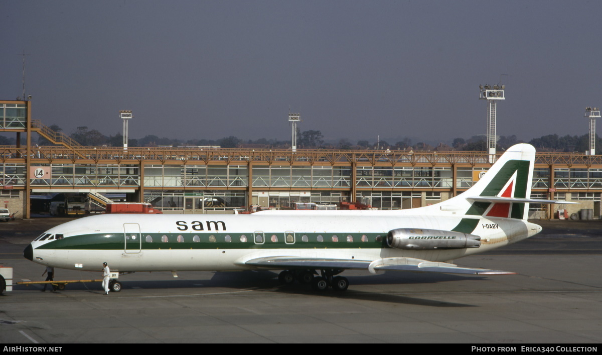 Aircraft Photo of I-DABV | Sud SE-210 Caravelle VI-N | Società Aerea Mediterranea - SAM | AirHistory.net #206884