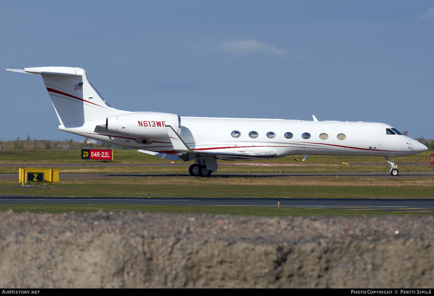 Aircraft Photo of N613WF | Gulfstream Aerospace G-V-SP Gulfstream G550 | AirHistory.net #206886