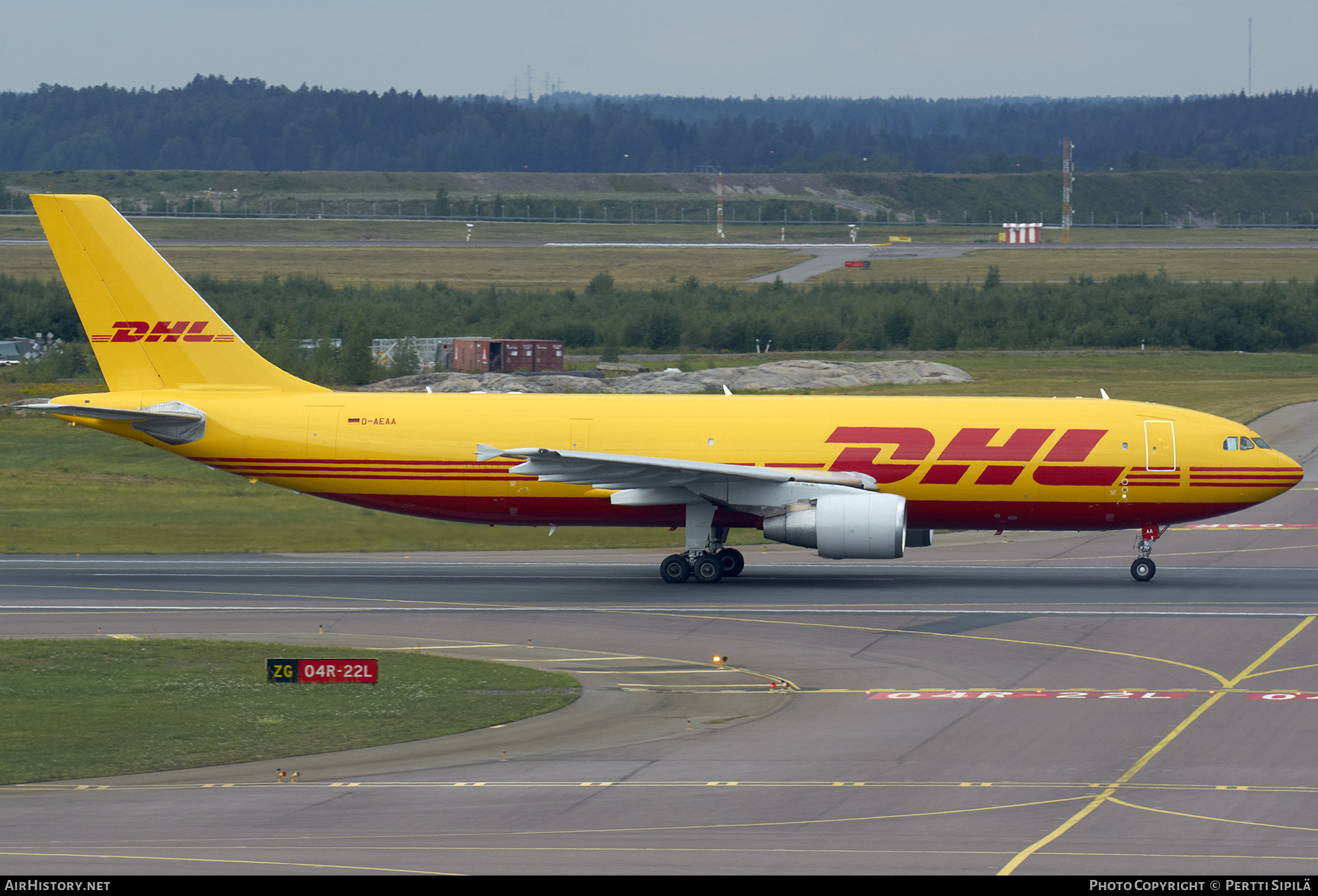 Aircraft Photo of D-AEAA | Airbus A300B4-622R(F) | DHL International | AirHistory.net #206890