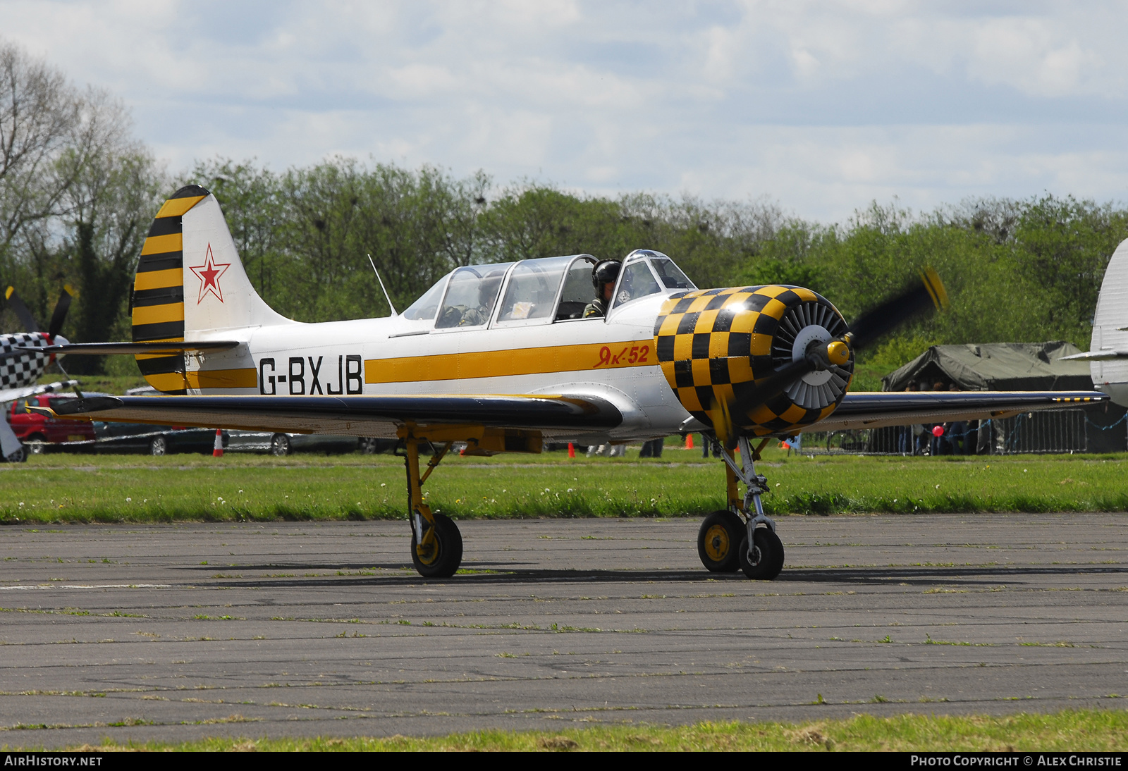 Aircraft Photo of G-BXJB | Yakovlev Yak-52 | AirHistory.net #206896