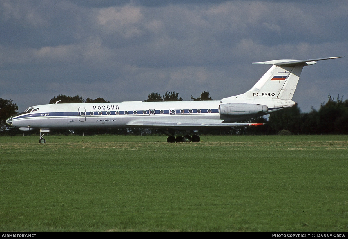 Aircraft Photo of RA-65932 | Tupolev Tu-134A-3 | Rossiya - Special Flight Detachment | AirHistory.net #206897