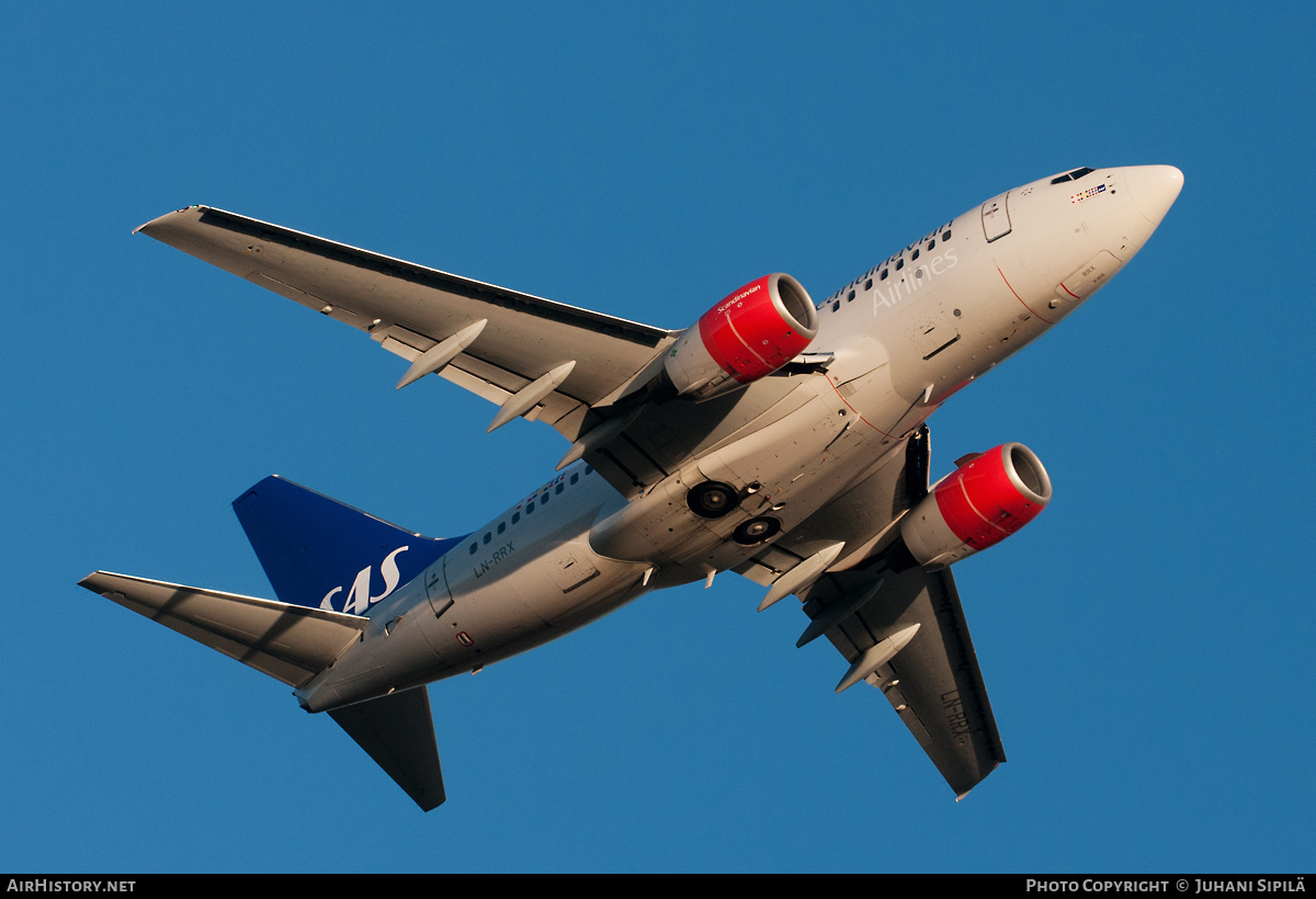 Aircraft Photo of LN-RRX | Boeing 737-683 | Scandinavian Airlines - SAS | AirHistory.net #206901