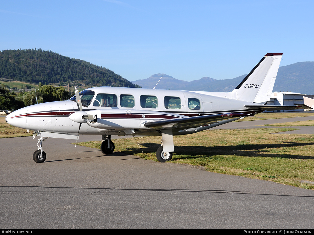 Aircraft Photo of C-GROJ | Piper PA-31-350 Navajo Chieftain | AirHistory.net #206917